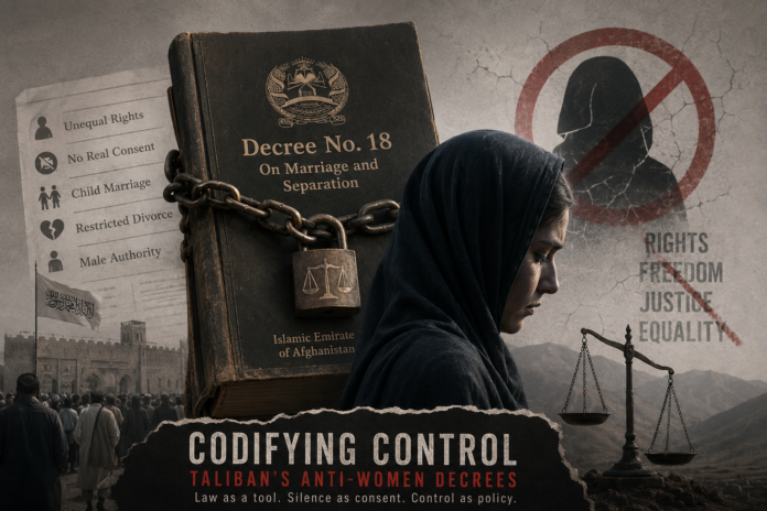 Codifying Control: Taliban’s Anti-Women Decrees