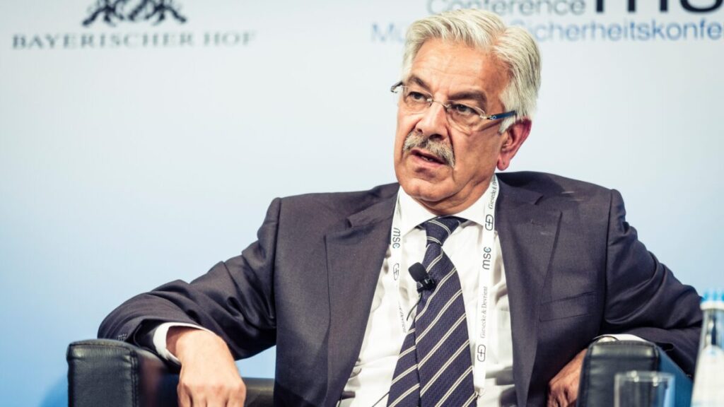 Pakistan defense minister says talks with Taliban have failed to yield results